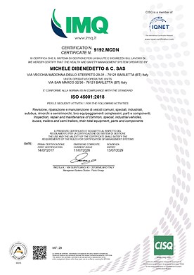 Dibenedetto - ISO 45001:2018