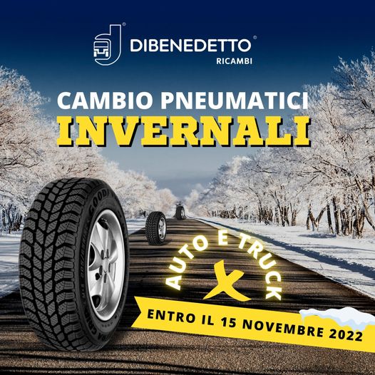 *CAMBIO PNEUMATICI INVERNALI - ENTRO IL 15 NOVEMBRE* TI ASPETTIAMO!