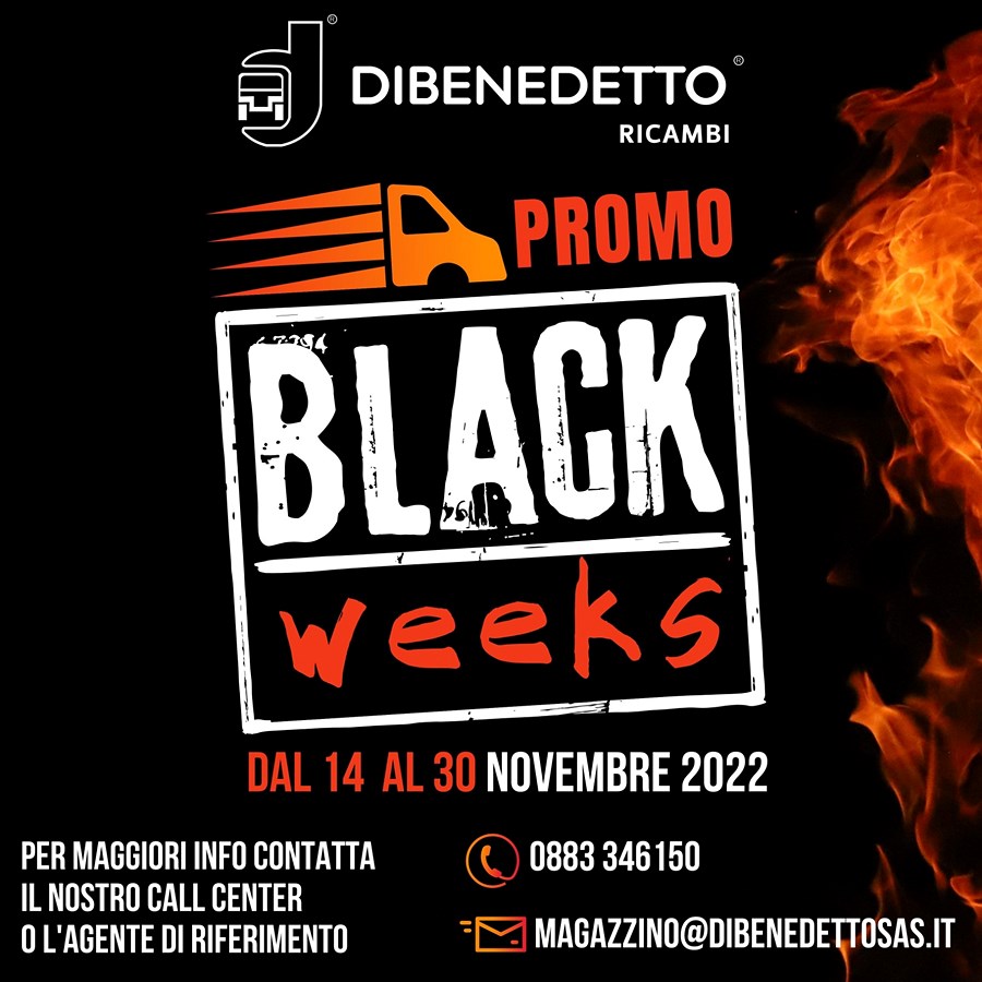 ✨BLACK WEEKS✨ Dal 14 al 30 Novembre 2022!