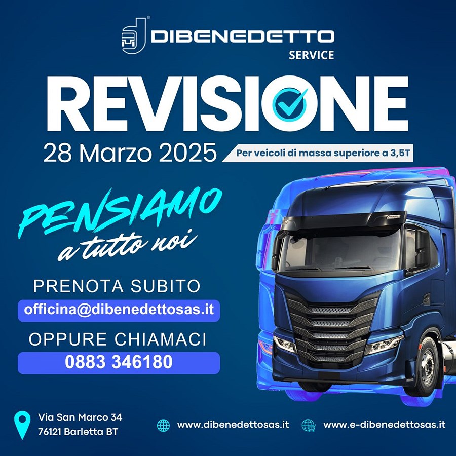 🚛 REVISIONE VEICOLI PESANTI - 28 MARZO 2025 🚛