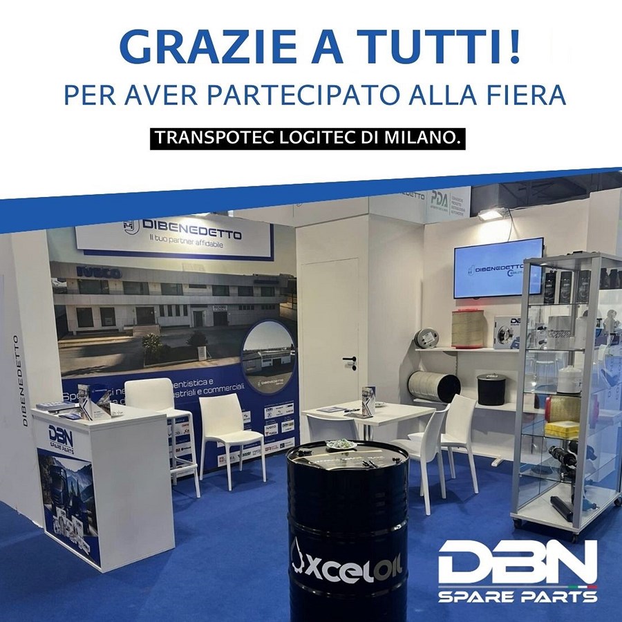 DIBENEDETTO - ringrazia per l'interesse dimostrato presso il nostro stand!