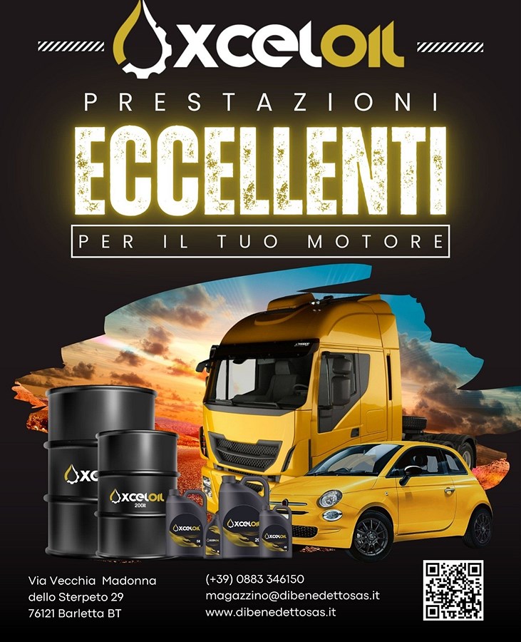 XCELOIL - Prestazioni eccellenti per il tuo motore.