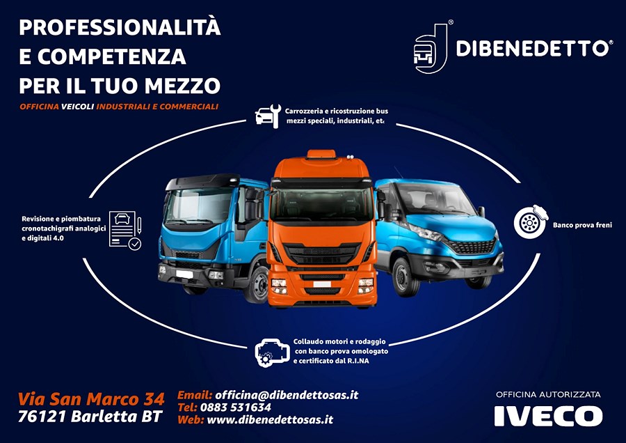 OFFICINA VEICOLI INDUSTRIALI - REVISIONE MEZZI PESANTI