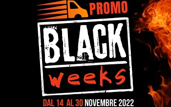 ✨BLACK WEEKS✨ Dal 14 al 30 Novembre 2022!